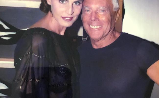 Giorgio Armani, il ricordo della musa pugliese Antonia Dell’Atte: «Un taglio di capelli mi cambiò la vita»