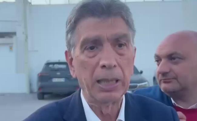 Il sindaco Cannito: &laquo;Spero anche il Bari in Serie C&raquo;. Scoppia la polemica dopo la promozione del Barletta VIDEO