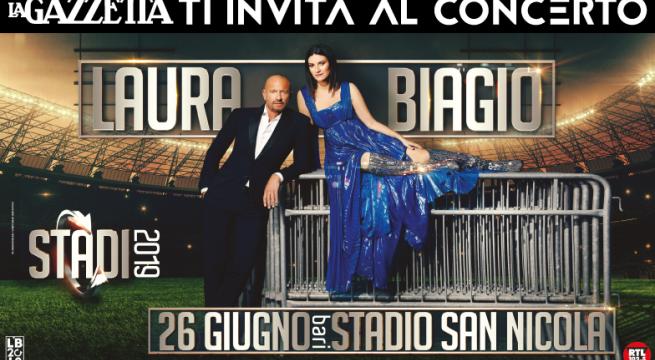 Laura Pausini e Biagio Antonacci in concerto