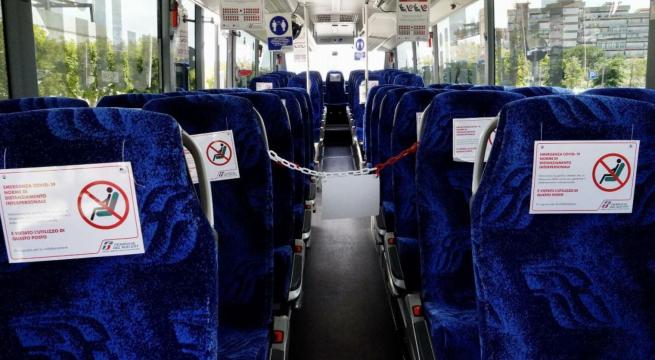 Puglia: dal 1 luglio trasporti con tutti posti a sedere occupati, mascherine a bordo