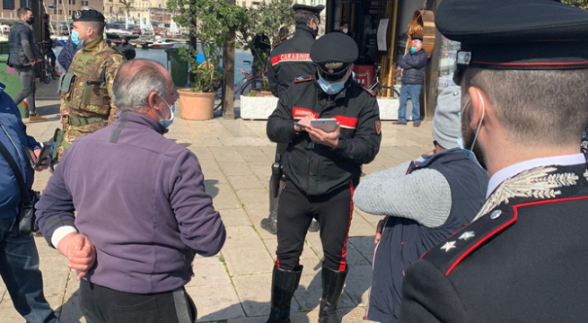 Bari, controlli a tappeto sul rispetto delle norme Covid: 7 multe nel weekend