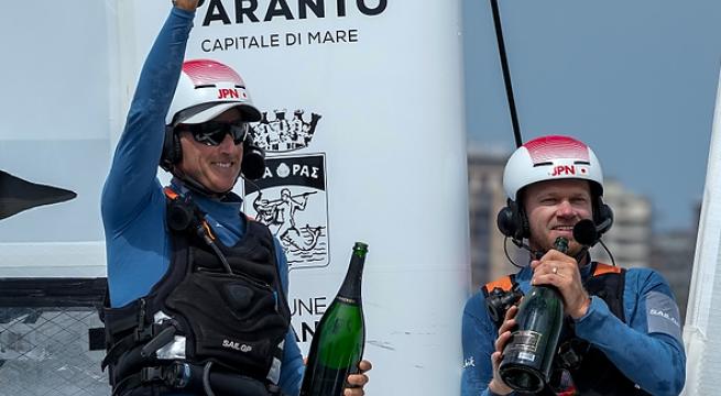 SailGp a Taranto: vittoria per il Japan Team con Checco Bruni