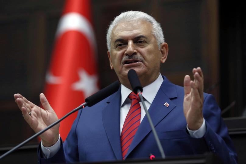 il premier turco, Binali Yildirim