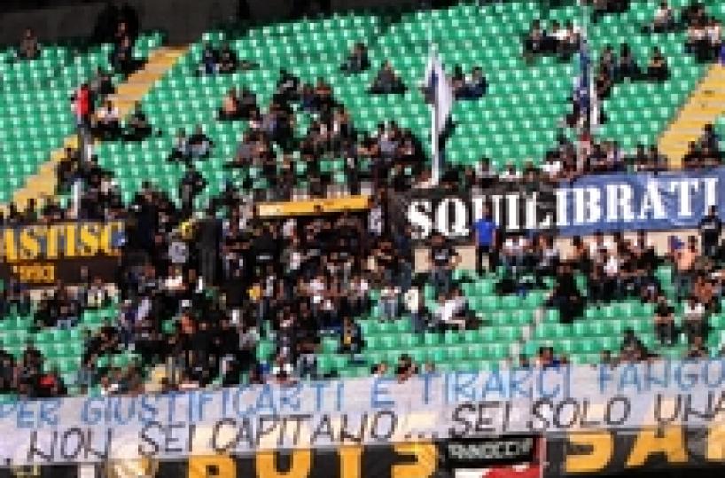 Inter: striscione 'Nord' contro Icardi