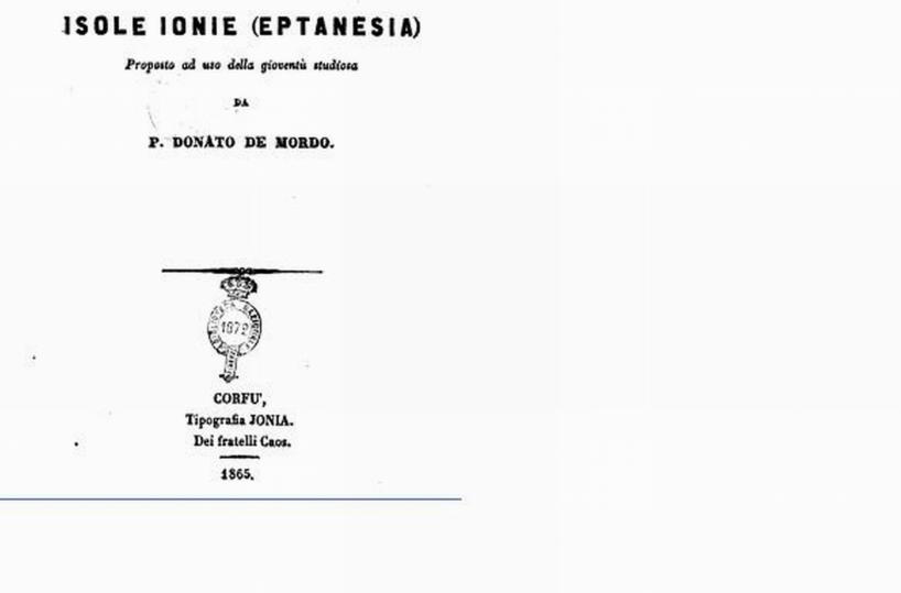 Le Isole Ionie 150 anni fa