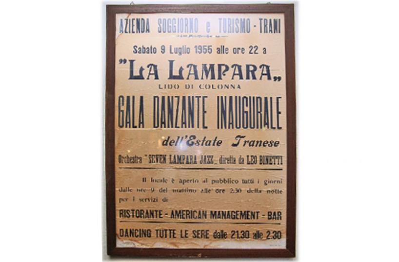 storico locale di Trani La Lampara