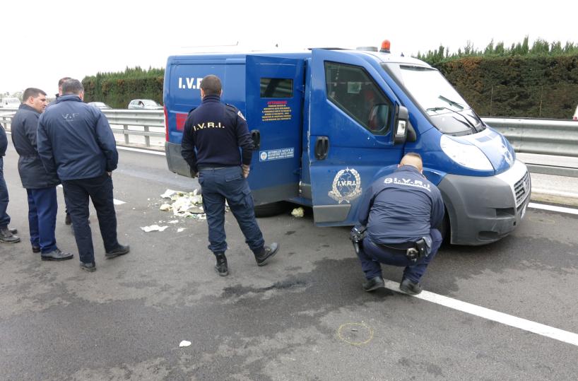 assalto portavalori ivri