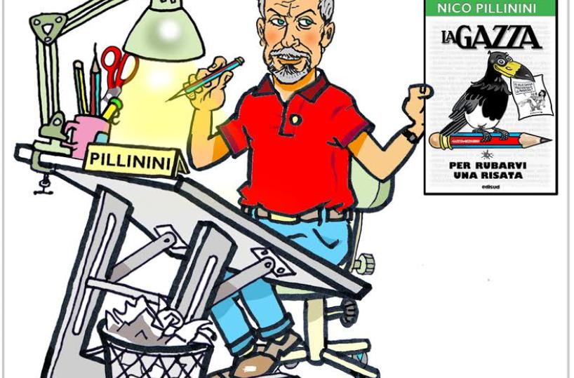 Oggi il nostro vignettistaNico Pillinini a Barletta