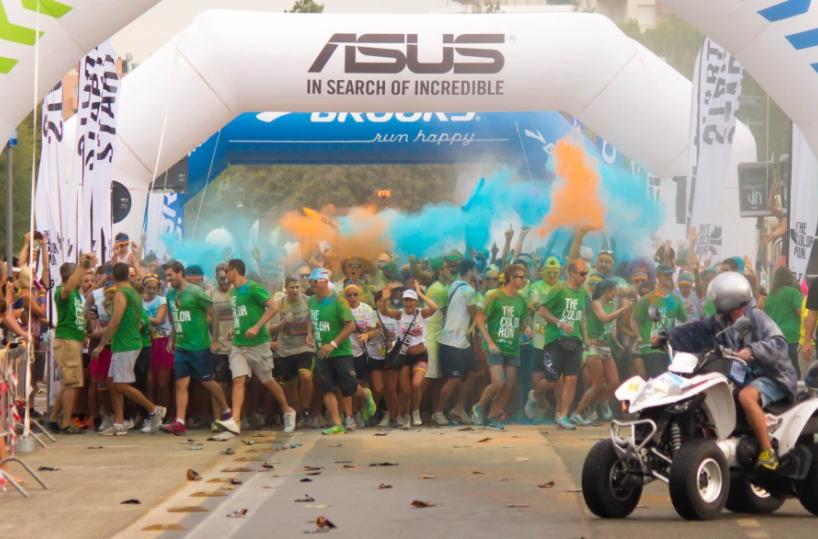  Il 14 maggio torna  «The color run»