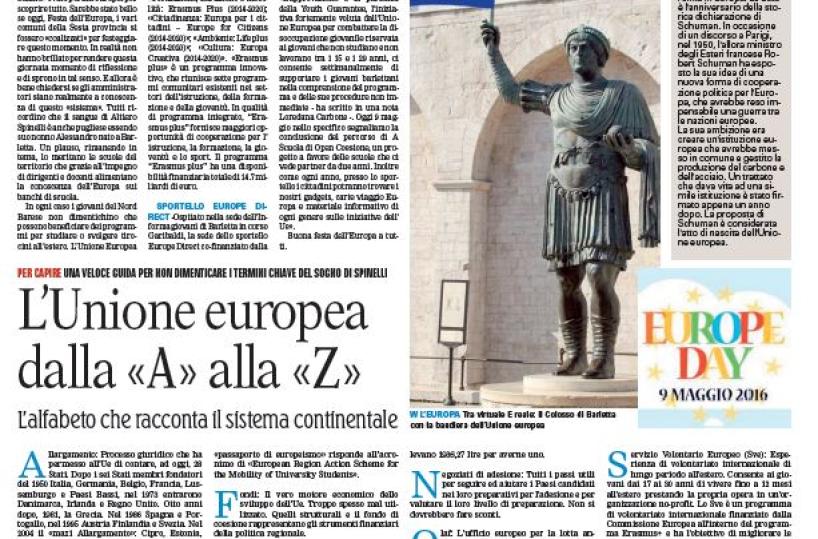 Buona festa dell'Europa