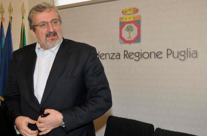 Michele Emiliano governatore Regione Puglia