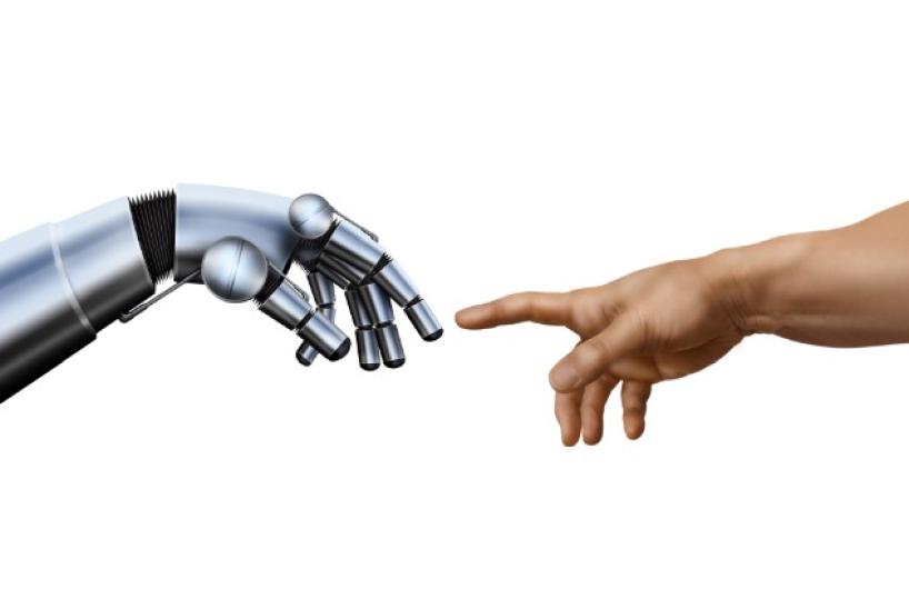 uomo e robot