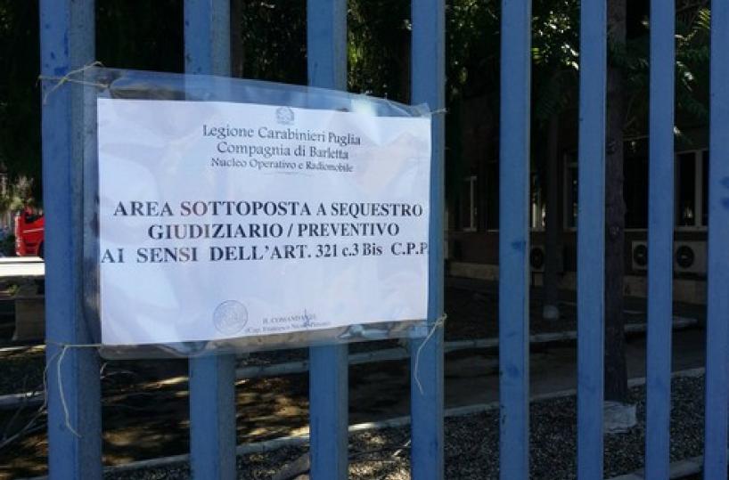 Inquinamento: sequestrato perimetro esterno «Timac» 