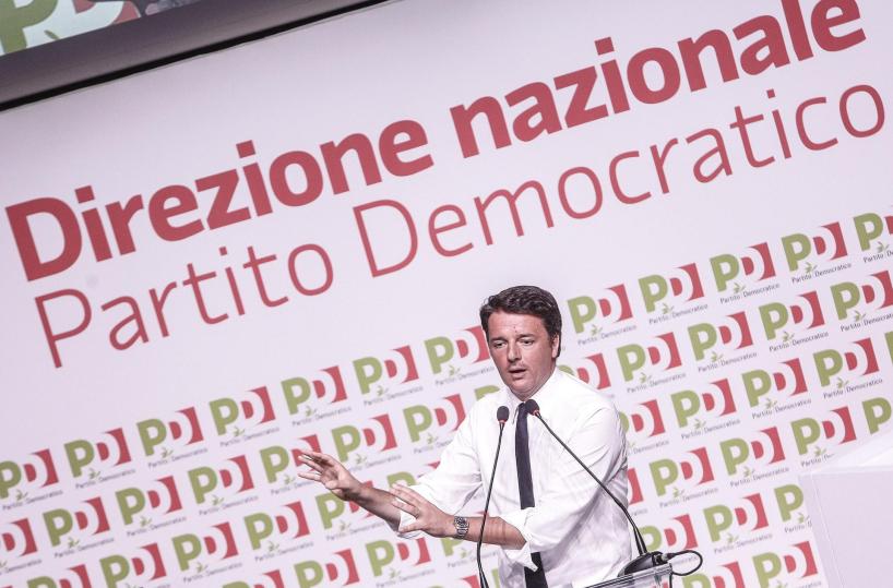 Matteo renzi direzione nazionale Pd