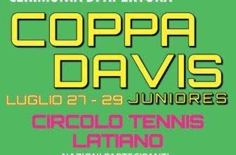 Coppa Davis juniores dal 27 al 29 a Latiano