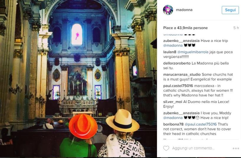 Madonna nel Duomo di Lecce Indiscrezioni: sarà anche a Bari 