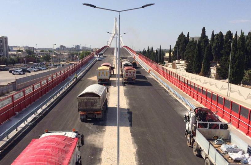 Partono i collaudi sul ponte Poi i lavori per completarlo