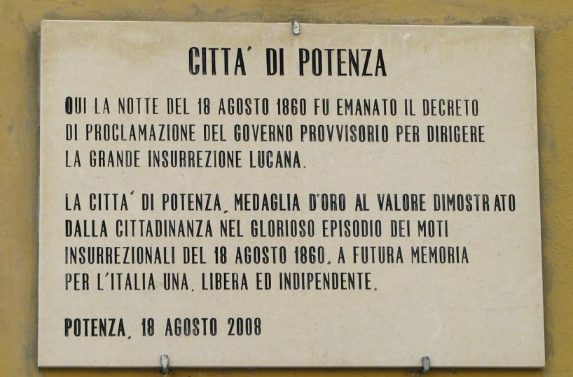 lapide ricordo insurrezione