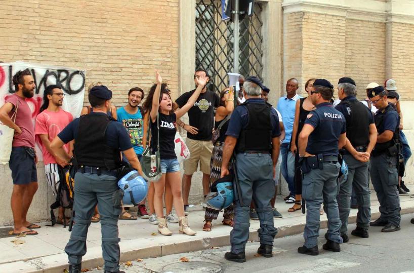 protesta migranti 
