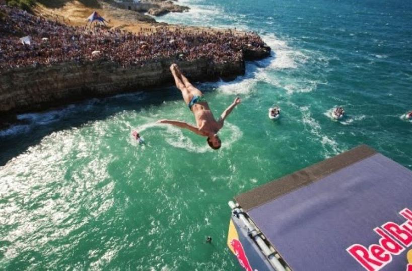 tuffi estremi a Polignano