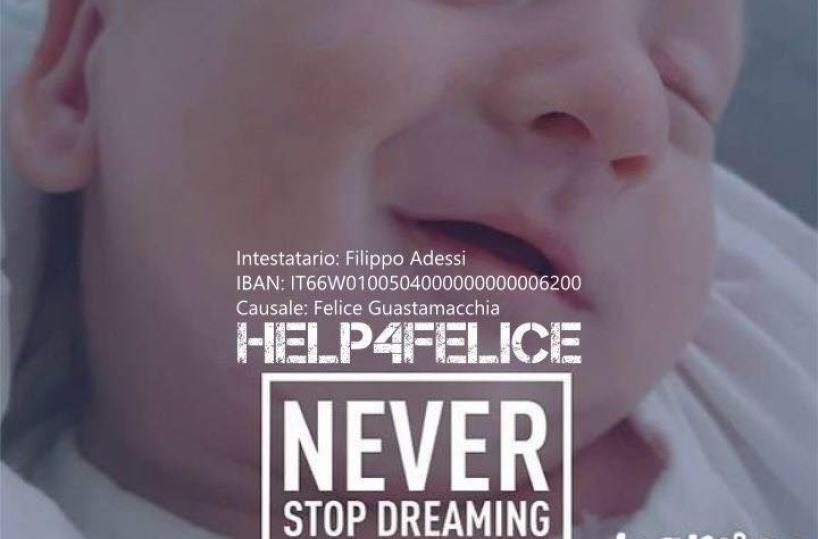 3 mesi ha una malattia raraGara di solidarietà per Felice