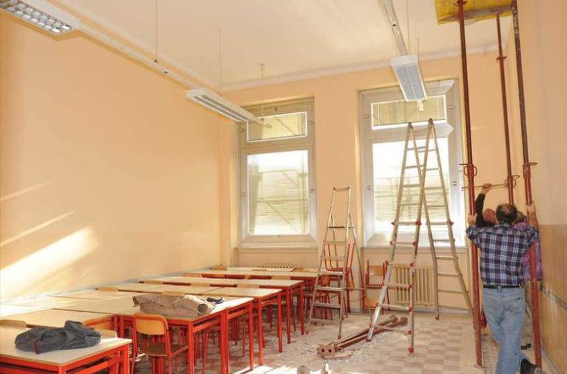 lavori edili scuola