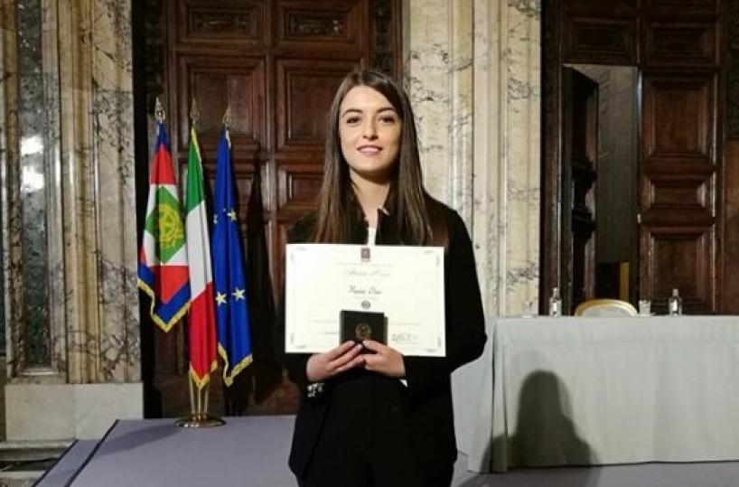 Maria olive Alfiere del lavoro