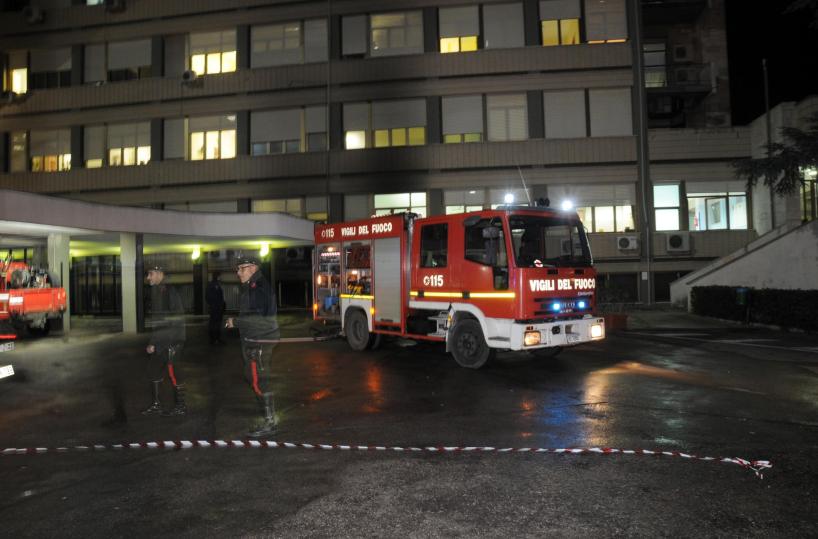 Casarano, dopo incendiooperativo pronto soccorso