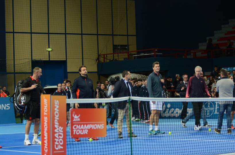 Bari, al Palaflorio la finale dei miti McEnroe-Enqvist