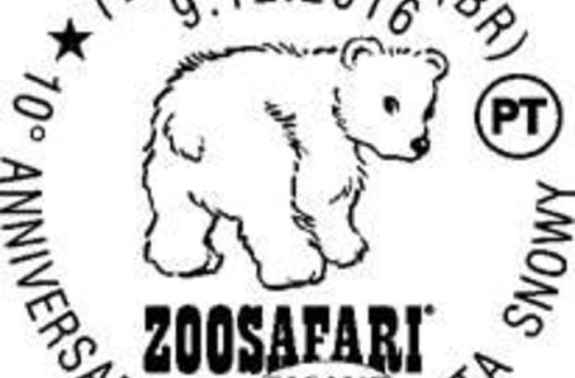 Zoo Safari, annullo postaleper i 10 anni dell'Orso Snowy