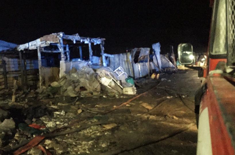 Incendio nel ghetto di Rignano distrutte 80 baracche, molti sfollati