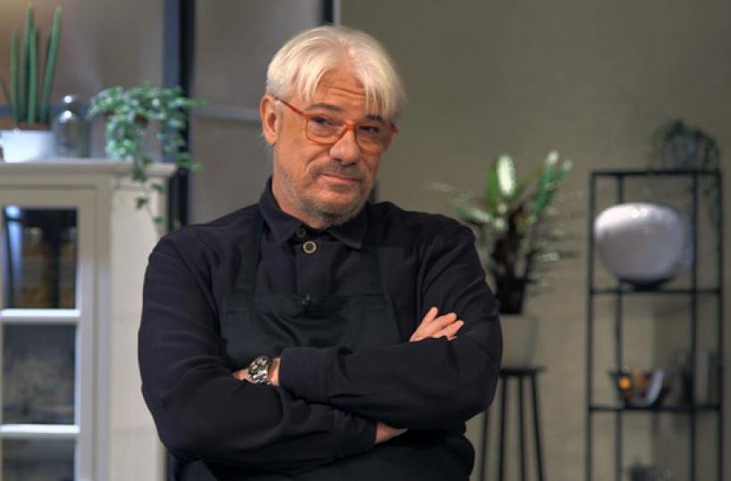 IN CUCINA - L'attore Ricky Tognazzi ai fornelli per l'extravergine