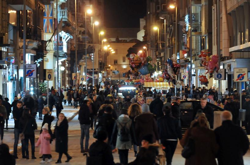 Natale 2016 a via Sparano