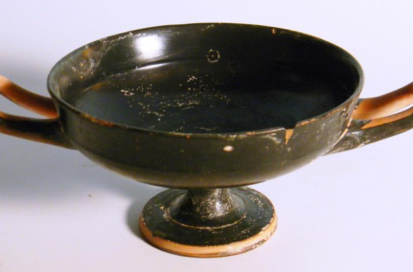 Kylix, coppe da vino in terracotta
