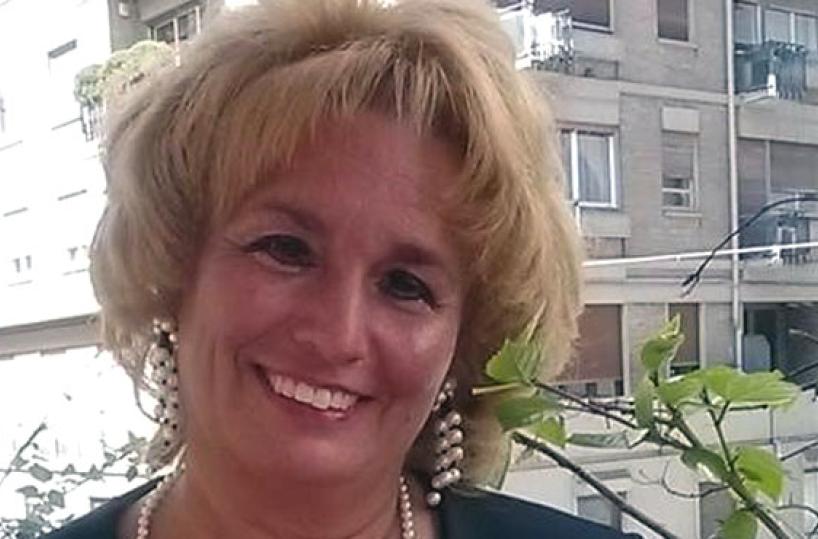 La poetessa e scrittrice Daniela Porcelli