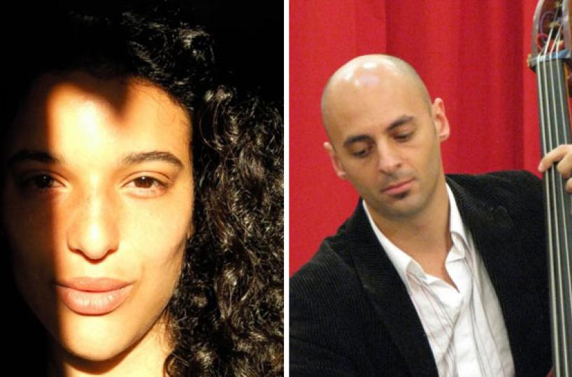 Da sinistra a destra: Myriam Bouk Moun e Mauro Gargano