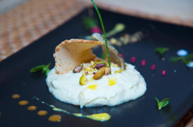 Baccalà mantecato con crostino di pane