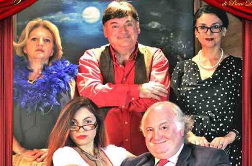 La locandina della commedia «Il vizietto di Latromba Carletto»