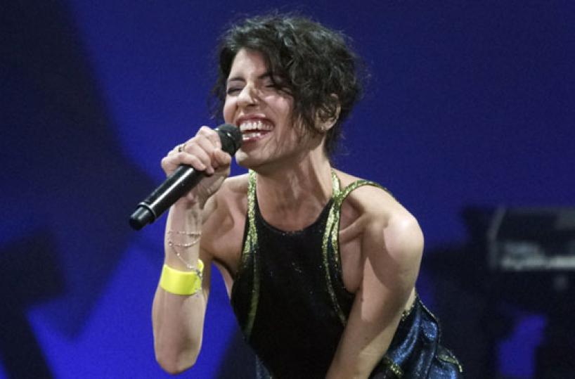 La cantante Giorgia