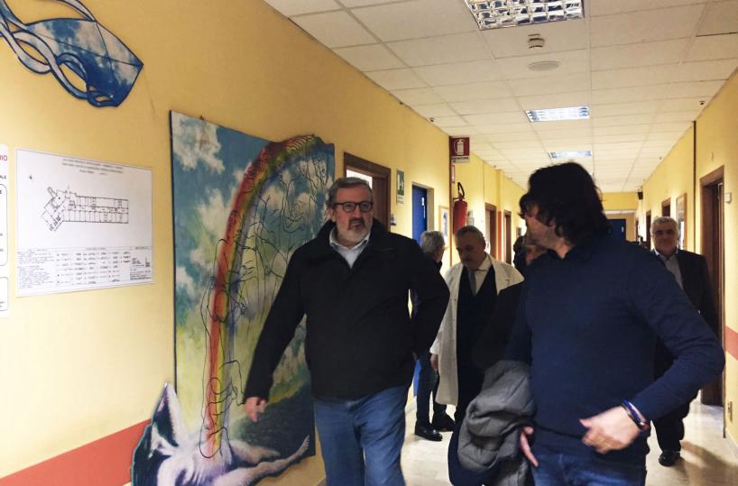 emiliano in ospedale a Corato