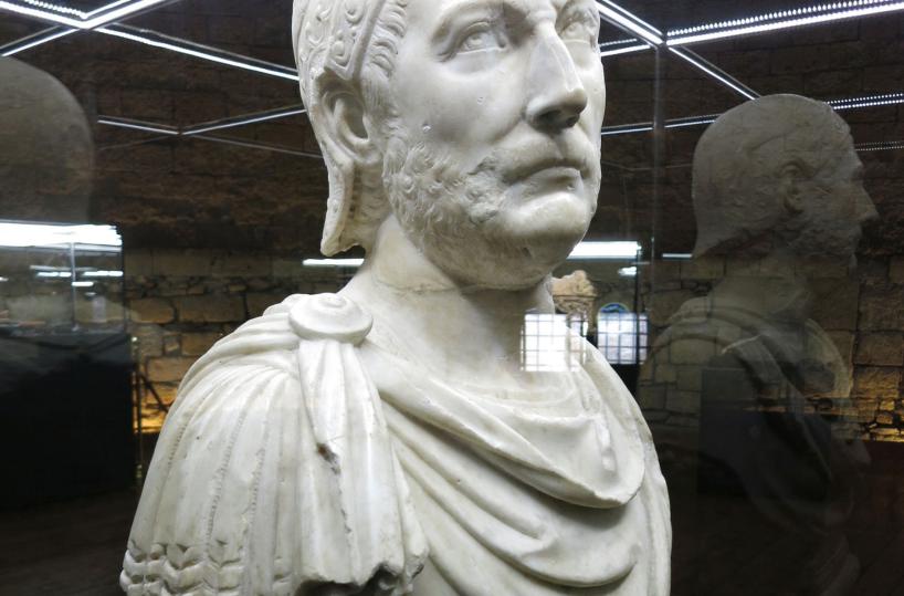 busto del condottiero Annibale