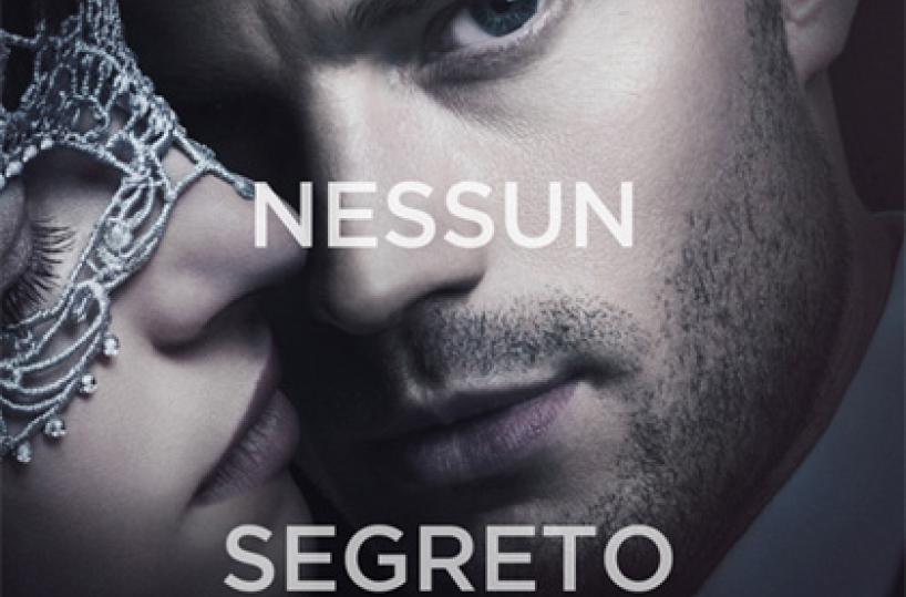 La locandina del film «Cinquanta sfumature di nero»