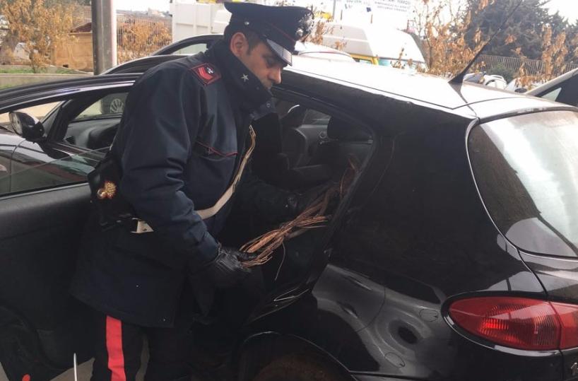 furto di rame carabinieri