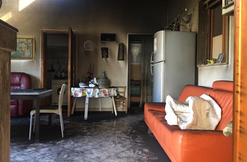 incendio in casa