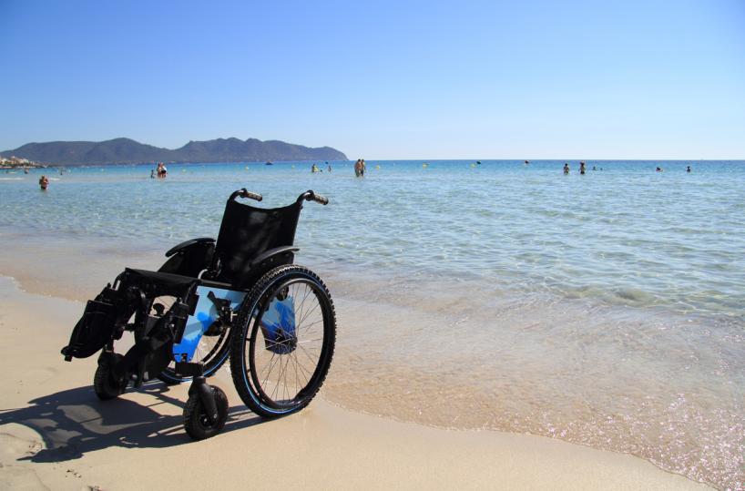 disabilità a mare