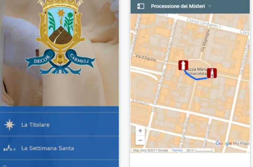 Taranto, la processionedei Misteri in diretta sull'app