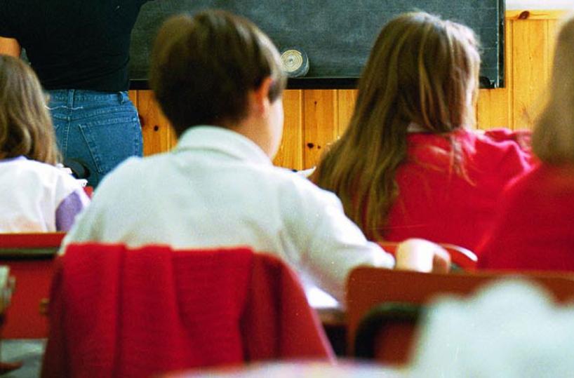 Alunni a scuola