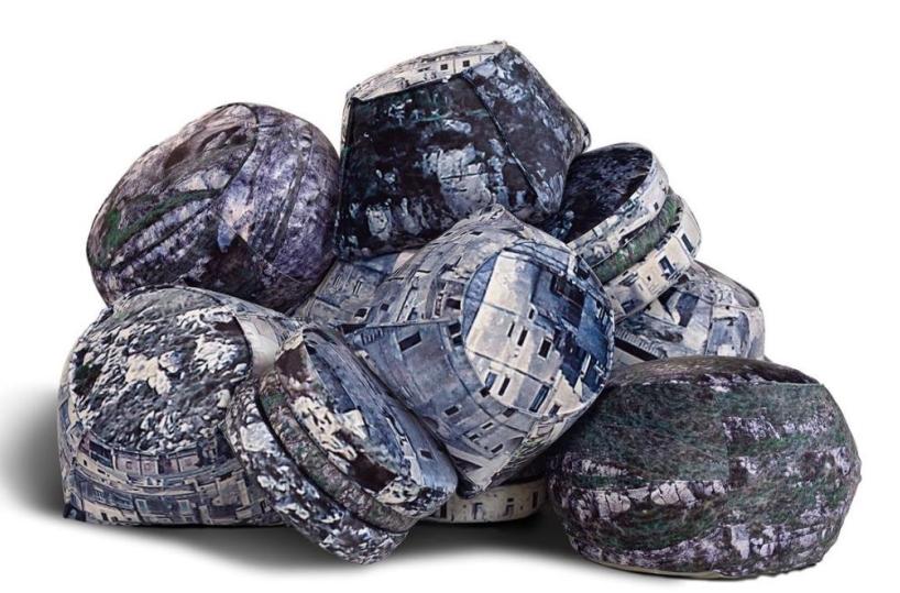 pouf sassi di matera