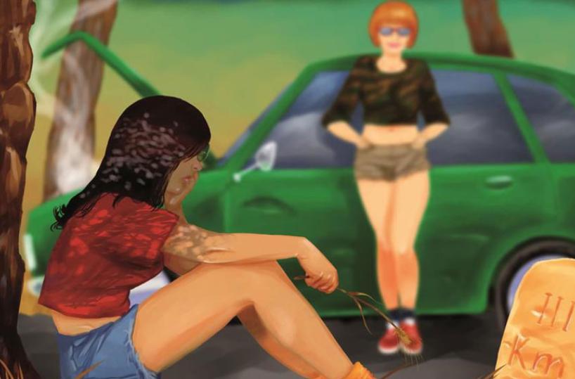 La copertina del libro «#Mineviandanti sull'Appia Antica» di Valentina Barile