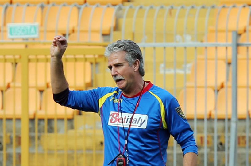 Elio Gustinetti, ha guidato il lecce per poco tempo